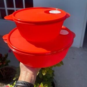 Tupperware crystalwave Set